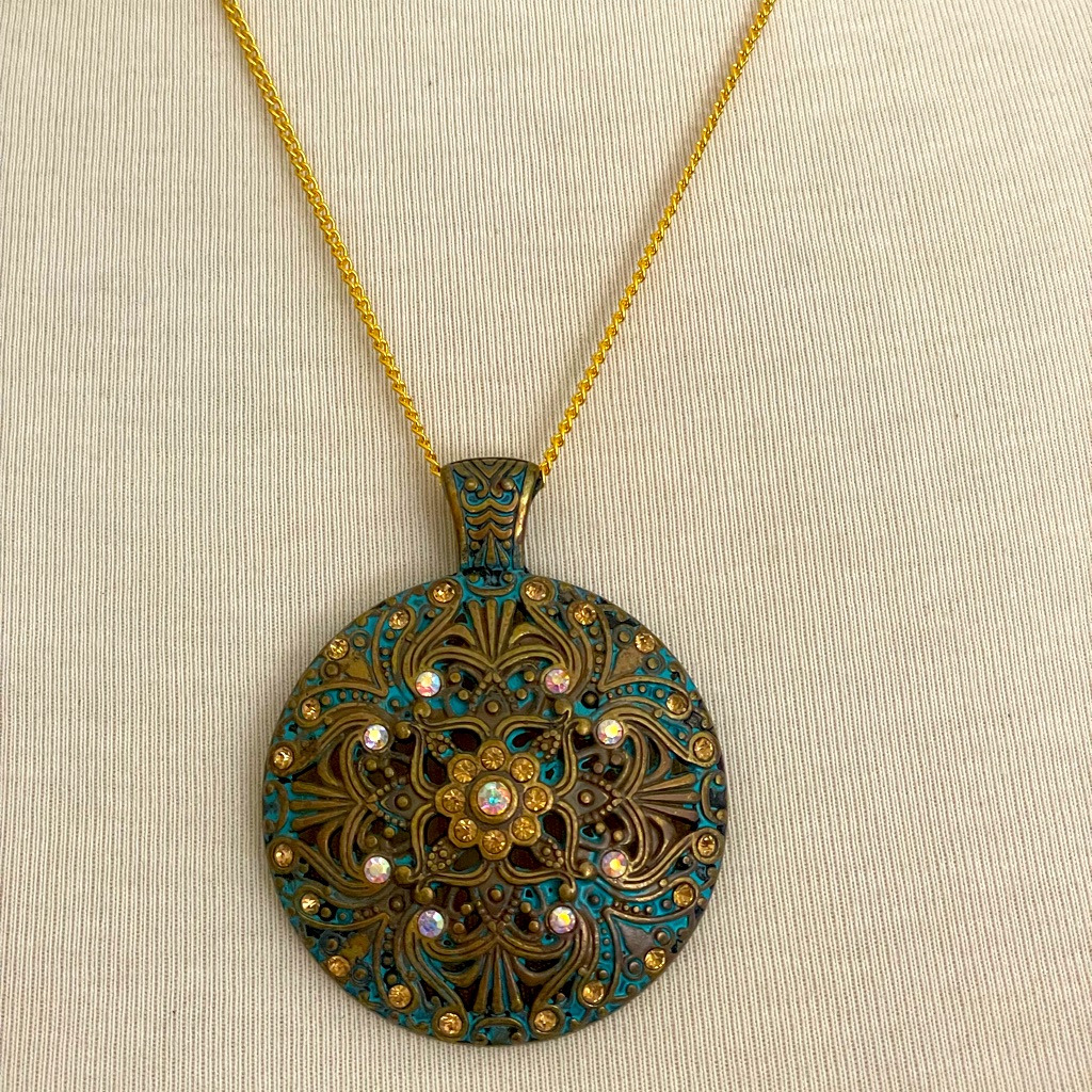 Antiqued Necklace